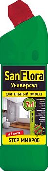 Средство чистящее жидкое Sanflora Хвоя универсальное гель 750мл 1/15