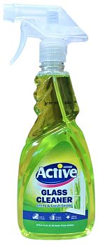 Очиститель стекол,зеркал ACTIVE Иран Весенние цветы 500мл Green1/12