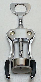 Штопор метал. хром ЛЮКС 12/72 3156