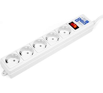 Удлинитель Power Cube 3*0.75 1,9м 5 розетк