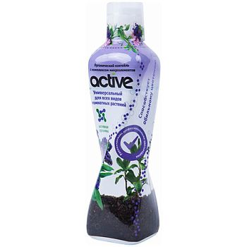 Удобрение для ком. растений 0,5 л Active