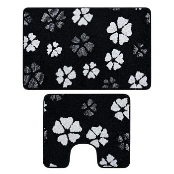 Коврик набор 60*100 50*60 MAXIMUS 4980 (2513 BLACK)