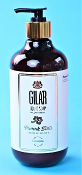Мыло жидкое SVO GILAR натуральное "Хлопкое молоко" 500мл С-5087 (0723) 1/12шт