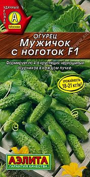 Огурец Мужичок с ноготок F1 ц/п 10шт Аэлита*28