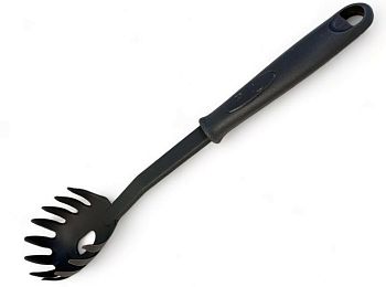 Ложка-половник для спагетти цвет графит 8033