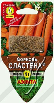 Морковь Сеялка Сластена Аэлита *28