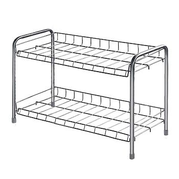 Этажерка для обуви узк(435*660*300) 2 полки ЭТЗ/МБ матовый белый