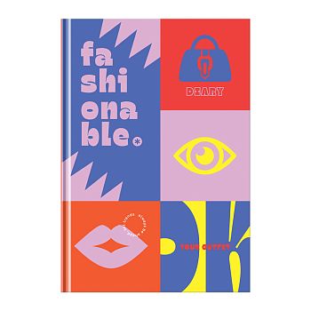 Ежедневник недатированный, А5 136л BG "Модный" матовый Ежедневник недатированный, А5 136л BG "Модный" матовый