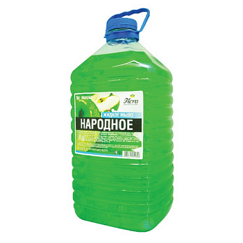 Мыло жидкое Народное Яблоко 5л (пэт)