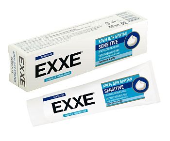 Крем для бритья EXXE sensitive (д/чув кожи) 100мл (5354) 1/15