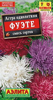 Цветы Астра Фуэте, смесь сортов ц/п Аэлита*28