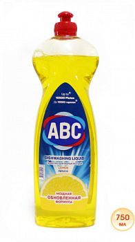 Средство для посуды ABC Лимон 750мл 1/20 (1278)