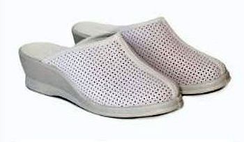 Сабо Ж. 3001 кожа,высокий каблук, белые р.36-40 ?пар * Сабо Ж. 3001 кожа,высокий каблук, белые р.36-40 ?пар *