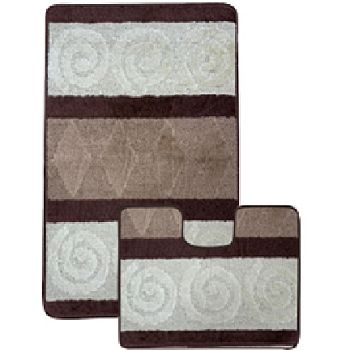Коврик набор 60*100 50*60 MAXIMUS 8338 (2540 BEIGE)