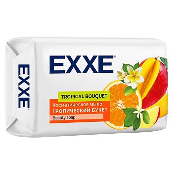 Мыло туалетное EXXE "Тропический букет",1шт * 90г 1/24 