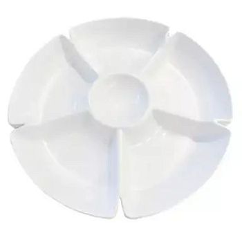 Менажница глубокая ОНЕСТ белая МП-01