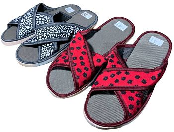Тапочки Ж. дом. Гранд-М Ассорти 6 пар Тапочки Ж. дом. Гранд-М Ассорти 6 пар
