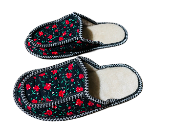 Тапочки Ж. дом. Манул Ж-4У(Марица) закр.нос утепл. разноцветный р.37-41 6пар/30п *