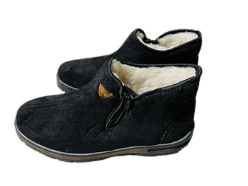 Ботинки мужские Фтора 632 замша,замок,черные/синие р.40-45 6пар Ботинки мужские Фтора 632 замша,замок,черные/синие р.40-45 6пар