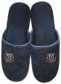 Тапочки М. дом. Фтора 800(ВОРСИН) закр.нос р.40-45 6п *