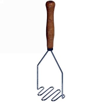 Толкучка зигзаг с дер. лак. ручкой 1009 1/150