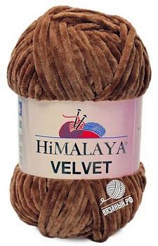 Пряжа VELVET 90037 коричневый (в уп.5шт) Пряжа VELVET 90037 коричневый (в уп.5шт)