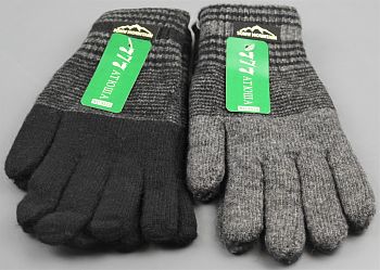 Перчатки М. Катюша темные,двойные 8520 12/240