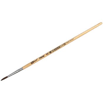 Кисть ПОНИ круглая №02 25 штук