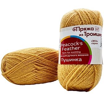 Пряжа Пушинка 74 - Крокус (в уп.10шт)