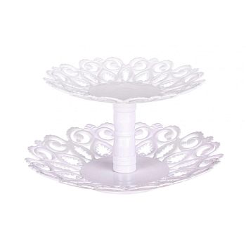 Фруктовница 2-х ярусная М6618 уп22