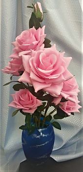 Роза 7голов 65см 2/20