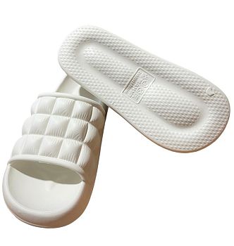 Сланцы женские литые Манул Ж-002 белые ромб 6/30 Сланцы женские литые Манул Ж-002 белые ромб 6/30