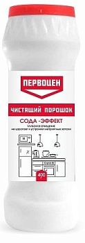 Чистящий порошок первоцен сода-эффект 400г (6429) 1/16