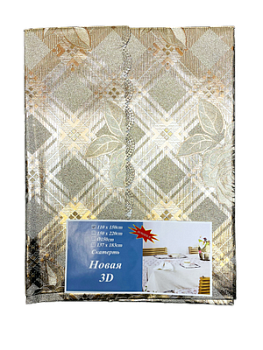 Скатерть 3Д НОВАЯ на тканевой основе 110*150 50шт