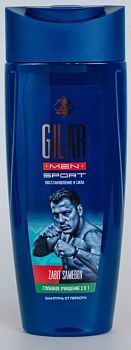 Шампунь SVO GILAR  SPORT д/мужчин от перхоти 400мл С-5020 (9261) 1/12