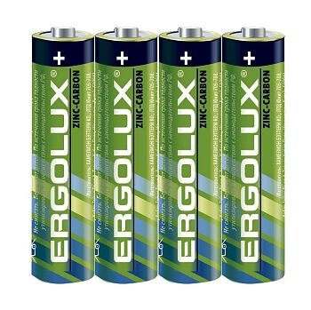 Батарейки Ergolux R03/286 sr4 СОЛЕВЫЕ бокс 60шт