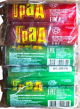 Хлопушка Град 7см 5/600