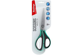 Ножницы 20см Berlingo"Easycut 300" белые,мягкие вставки, европодв DNn_20035_c