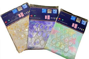 Штора для ванной 180*180 10 колец Рисунок 898 Штора для ванной 180*180 10 колец Рисунок 898