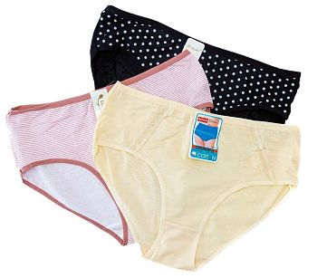 Трусы Ж. мол. 12шт. АССОРТИМЕНТ р48-52