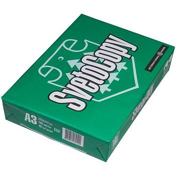 Бумага SvetoCopy  А4 500 листов 80г/м2 по 5 шт