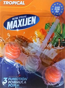 Блок освежитель д/унитаза SVO МАКСИДЖЕН ECO TROPICAL 48г 1/60