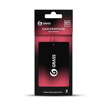 Ароматизатор воздуха в машину Grass Rose & lemon ST-1466