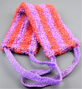 Мочалка для тела вертикальная 10/100