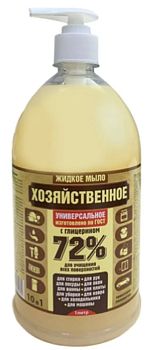 Мыло жидкое PK Хозяйственное 1л (8513) 1/8