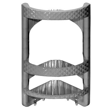 Полка угловая для ванной комнаты 