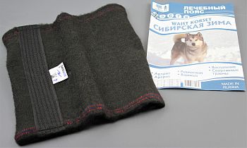 Пояс для спины Сибирская зима собач.шерсть 1/50 Пояс для спины Сибирская зима собач.шерсть 1/50