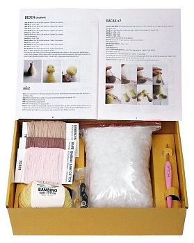 Набор для вязания игрушки Amigurumi Kit Etrofil (Жираф)