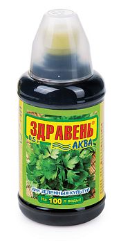 Здравень Аква 0,5л для зеленных культур 1/12 Здравень Аква 0,5л для зеленных культур 1/12