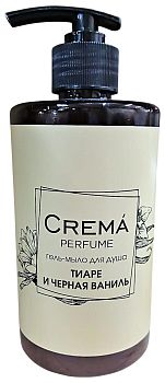 Гель-мыло для душа CREMA PERFUME Vanilla 400мл с дозат./12шт
